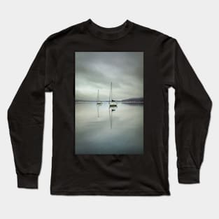 Boats in the mist Long Sleeve T-Shirt